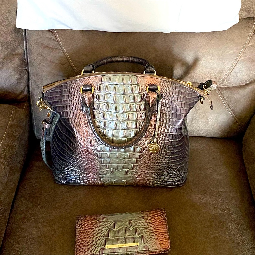 COPY - Brahmin Smokey Quartz with wallet SOLD